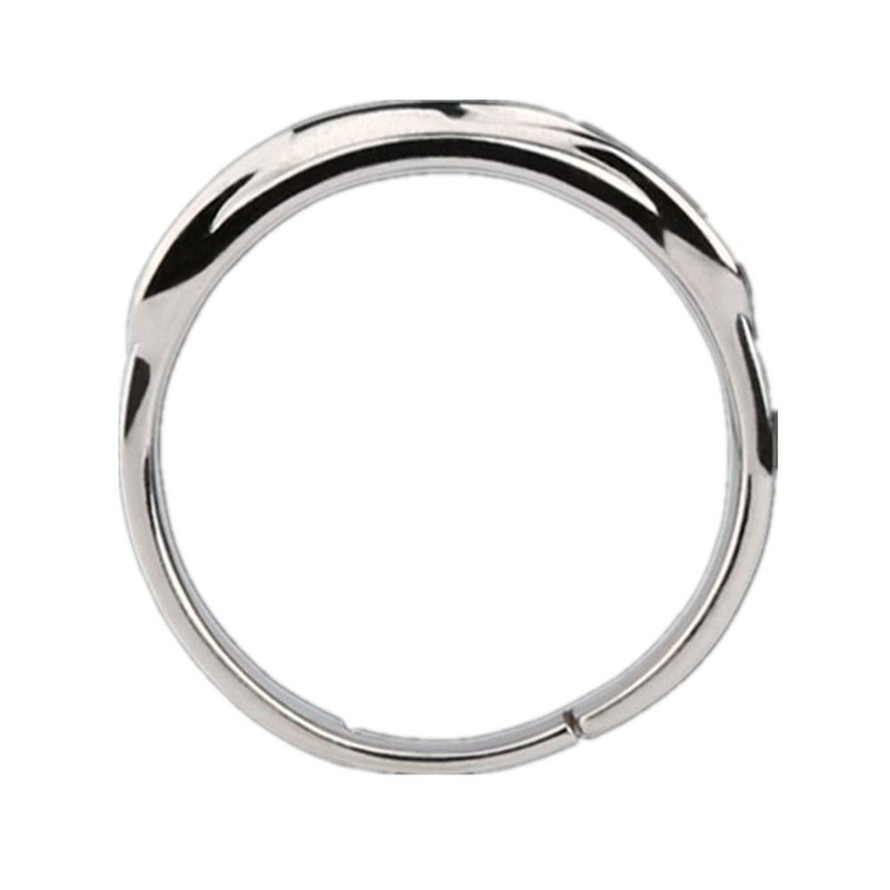 Anime Super Black GK Time Rings 925 Sterling Silver Finger
