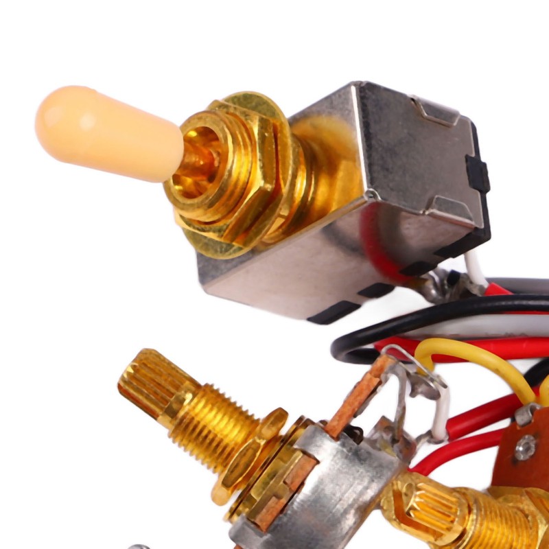 Guitar Potentiometer 18mm A500K B500K Volume Control Instrument Accessory for