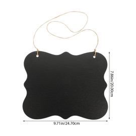 Home Decor Home Decor Home Decor Chalkboard Sign Double Sided Message Board Display with Hanging String for Wedding Kitchen Wall Decoration Style 1 Wedding Decor Wedding Signs Wedding Signs