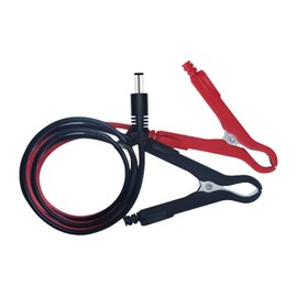 JASHALO DC5521 Battery Clamps - 12V Alligator Clips Power Cord for Starlink Mini, DC 5.5 2.1mm to Battery Clamp-on Power Cable for Auto Accessories (6.6FT)
