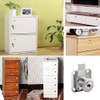 KiKiHong 2 Pack Drawer Lock, Furniture Lock, Cupboard Lock, Cylinder