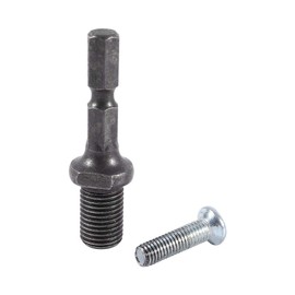 Oumefar 3/8-24 UNF Chuck Adapter Male Thread Hex Shank Electric Hammer Joint Lever Drill Chuck Adapter with Screw for 6mm 10mm 13mm Drill Chuck