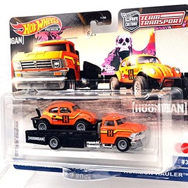MATTEL HOTWHEELS 1:64 Scale Team Transport L Case "Horizon Howler & Volkswagen Baja Bug"