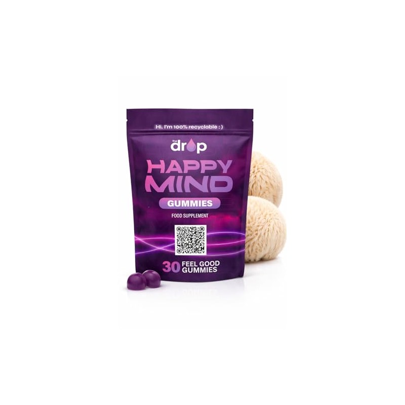Happy Mind Gummies - Lions Mane & Ashwagandha 5 in