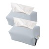 MFCGHXR 2Pcs Tissue Box Cover, Decorative Holder Organizer, Rectangle Modern