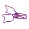 100pcs Cat Binder Clips Cute Cartoon Strong Clamping Force Metal