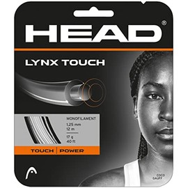 Head Lynx Touch Transparent Black 17g Tennis String (2 Sets)