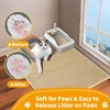 Cat Litter Box Mat-Super Large 47''x36'' Litter Trapping Mat for