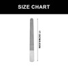 Metal Nail File - ShiningUU Dual Sided Coarse/Fine Diamond Toe