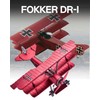Piececool Metal Puzzle 3D Dr-1 Triplane Triplane Red Baron Aircraft