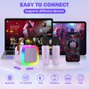 Koolcover Mini Karaoke Machine for Kids Adults, Portable Bluetooth Speaker