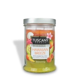 Tuscany Candle Hawaiian Breeze Long-Lasting Scented Jar Candle, 18 oz