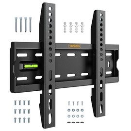 VonHaus VonHaus TV Wall Bracket for 15-42" Screens, Ultra-Slim TV Bracket with Spirit Level, Flat to Wall Mount, 40kg Capacity, Max VESA: 300x200m