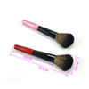 Healeved 2pcs Premium Nylon Makeup Brushes Set Long Handle Powder