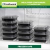 Freshware Freshware Meal Prep Containers [50 Pack] 1 Compartment with