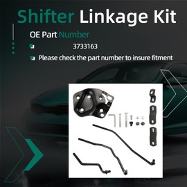 Riyhch Speed Shifter Linkage Kit Fit for Chevy for Buick for Studebaker for Oldsmobile for Pontiac 1955-1968 Replace 3733163