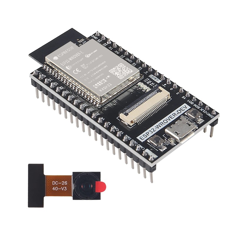 AITRIP 3 PCS ESP32 ESP32-WROVER Board with Camera WiFi &