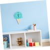 Hohopeti Cute Ice Cream Shaped Cartoon Wall Clock for Kids