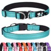 Haoyueer Padded Dog Collar, Reflective Dog Collars for Small, Medium