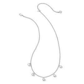 Kendra Scott Gabby Strand Necklace Rhodium Metal One Size