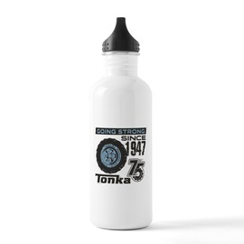 CafePress Tonka 75Th Going Strong Water Bottle 1.0L (34 oz) Stainless Steel Water Bottle
