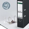 LEITZ ライツ レバーアーチファイル A4 背幅 81mm 2穴 600枚収納 ブラック 10105095