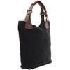 Leconi LE0033-V Women's Handbag, Real Leather, Suede, Shopper Bag for