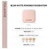 Polvo Compacto De Fijador Matte Maquillaje Hipoalergenico