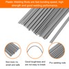 MECCANIXITY 30pcs 8 Inch Plastic Welding Rods PVC Welding Strips