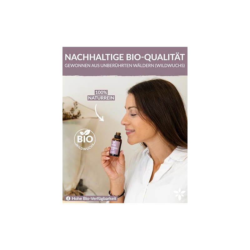 Heldengrn Heldengrn? BIO Patchouli ?l [100% NATURREIN] - Reines Patchouli