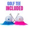 Winsharp Gender Reveal Golf Balls Exploding Set - 2 Balls