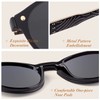 Gqueen Futuristic Sunglasses, for Women / Men, Mirrored, Frameless UV400