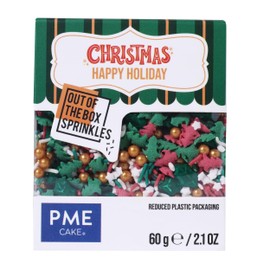 PME Christmas "Out of the Box" Sprinkles - Happy Holidays (60g)