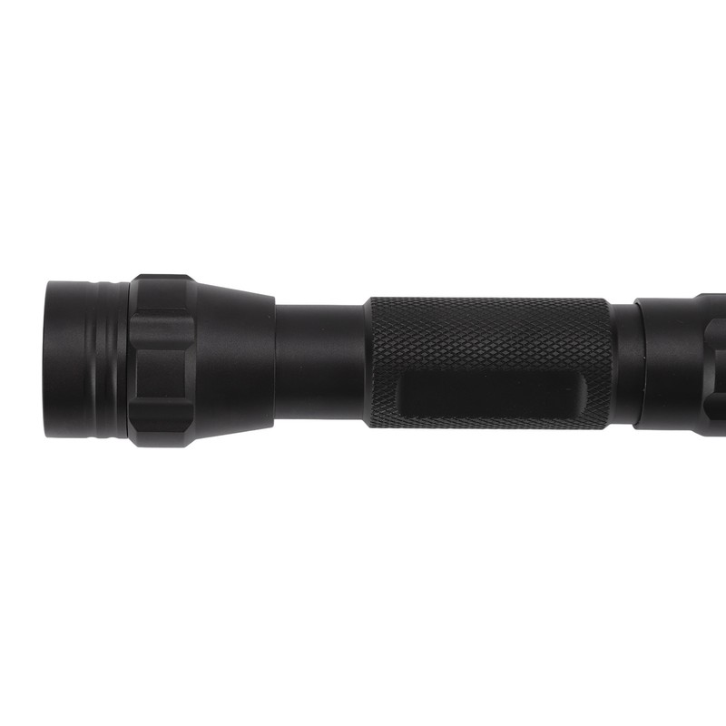 LED Flashlight White Light Battery Powered Aluminium Alloy Retractable Zoom