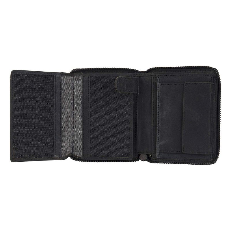 Greenburry Vintage Revival Leather Wallet 10 cm, dunkelbraun