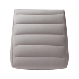 Nicear Adult Inflatable Wedge Pillow Portable Travel Bed Wedge with Adjustable Support Lightweight Back Pillow for Sleeping, Sitting Reading Leg Raise Pad (Gray)