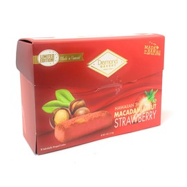 Diamond Bakery Hawaiian Shortbread Macadamia Nut Cookies Strawberry 4 ounce (113g)