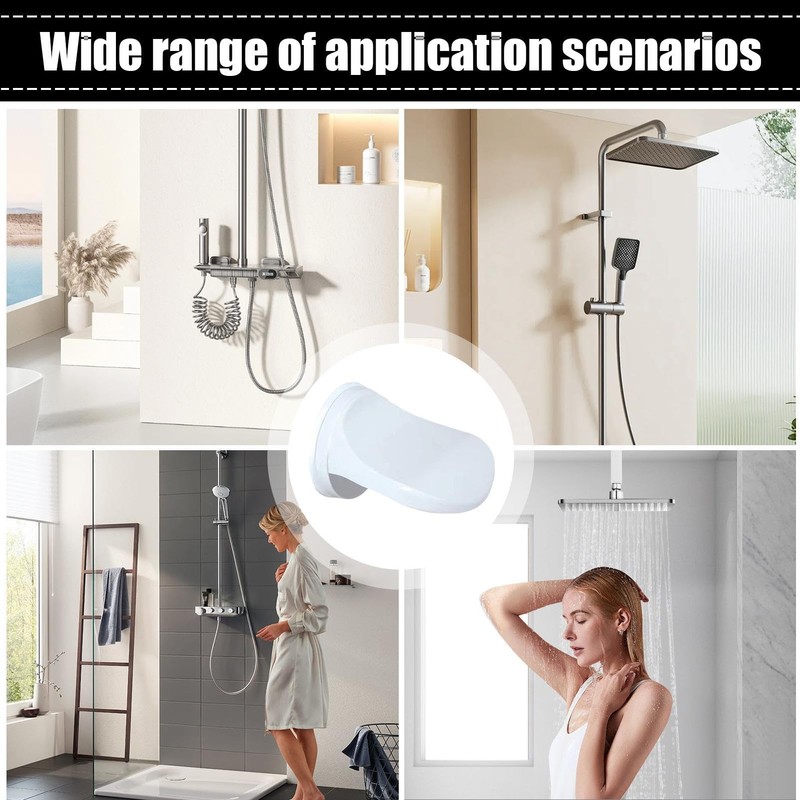 Foot Rest for Shower,Suction Cup PVC Footstool for Wall |