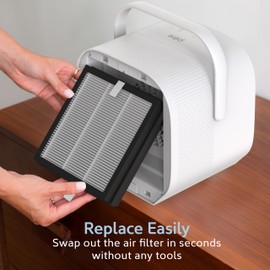 Pure Enrichment Genuine 3-in-1 True HEPA Replacement Air Filter for the PureZone DUO Air Purifier (PEAIRCB)