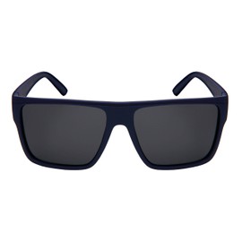 Edge I-Wear Square Sunglasses for Men Women Polarized Lens 1408-P-3(M.NAVY.sd)