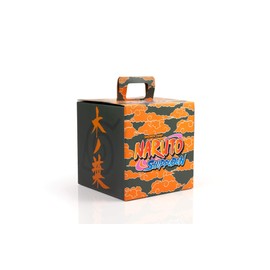 Naruto Shippuden Konoha Collectors Looksee Box | Artículos de coleccionista de cajas misteriosas | Juguetes y accesorios Naruto | Caja de regalo divertida Geeky | 5 coleccionables de juguetes