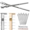 CKE 10 Pack Cable Railing Kit Hand Swage Threaded Stud