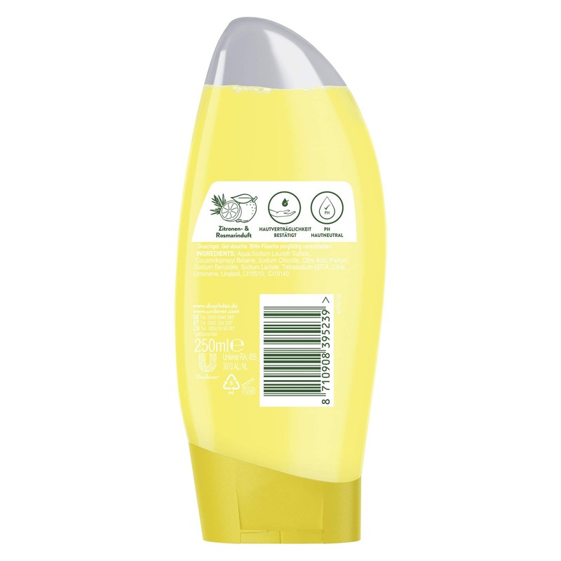 Duschdas "Überglücklich" Shower Gel, Pack of 6 (6 x 250