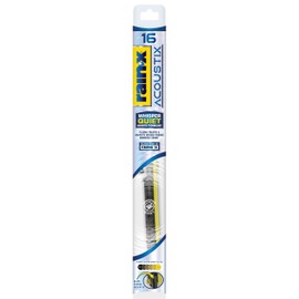 Rain-X Acoustix 22" Wiper Blades (Pack Of 1), Whisper Quiet Automotive Replacement Windshield Wipers, Plasma Treated & Graphite-infused Coating for Smooth Performance & Long-lasting Durability