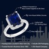Gem Stone King 925 Sterling Silver Gemstone Birthstone Engagement Ring