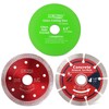 ZORUNNA 4 1/2'' Diamond Blade for Angle Grinder 3 PCS-