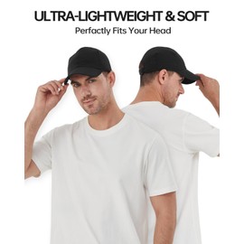 Zylioo 3XL/XXL/XL/L/M/S/XS Light Running Baseball Cap for Large Head, Summer Sun Protection Running Cap, UPF Breathable Baseball Cap, gray, XS - S