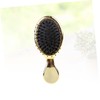 FOMIYES 2pcs Mini Bristle Cushion Hair Scalp Brush for Gentle