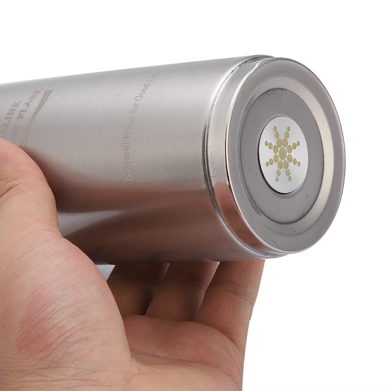 Stainless Alkaline Water Bottle Portable Nano Balance Energy Ionizer Cup