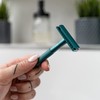 ANYMALE® Azure Edition Safety Razor - Includes 5 Astra Blades